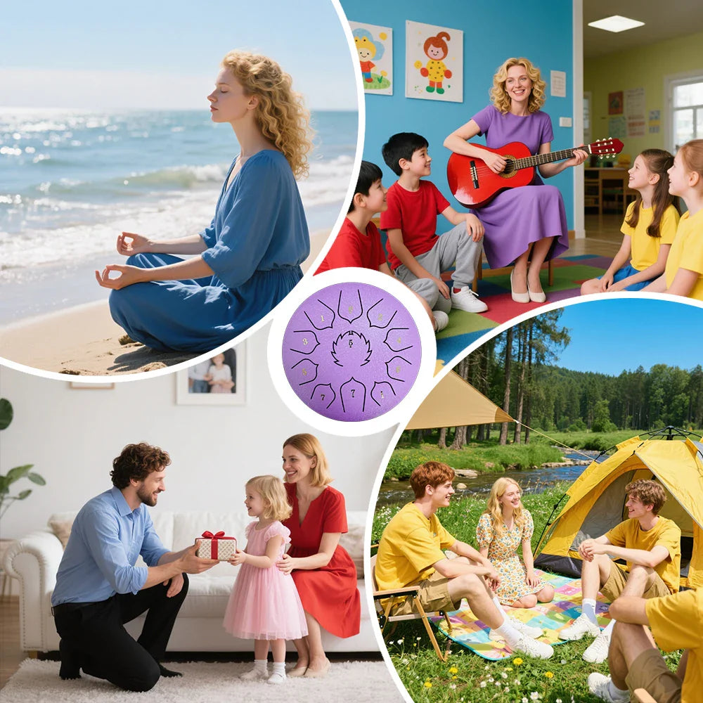 Tongue Drum (11 Notes) pour Extérieur et Détente