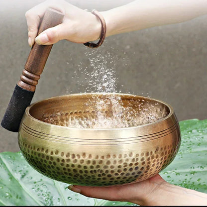Bol Chantant Tibétain Artisanal en Cuivre