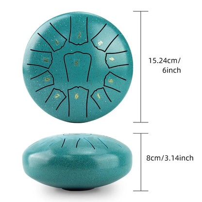 Kit Tongue Drum (11 Notes) avec Accessoires